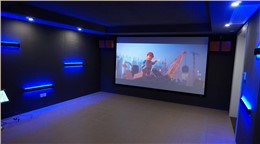 科技风家庭影院  以未来视角筑一座多功能娱乐室