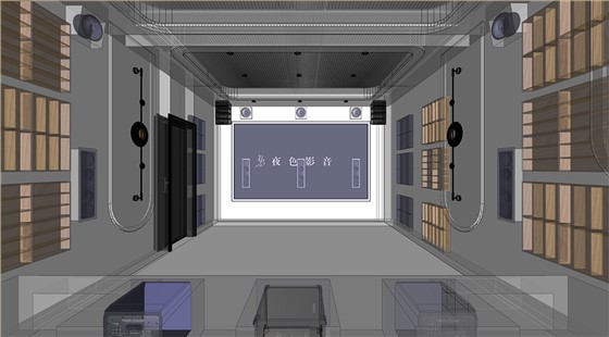 茶室与家庭影院的沉浸式融合娱乐空间