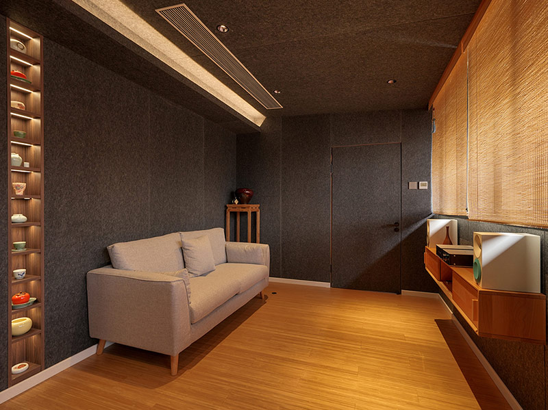 别墅家庭影院与进口HIFI音响的融合艺术