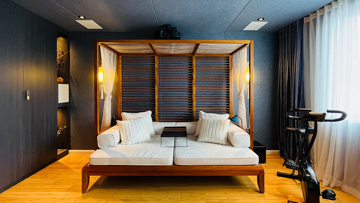 琴榻影舍卧室影院