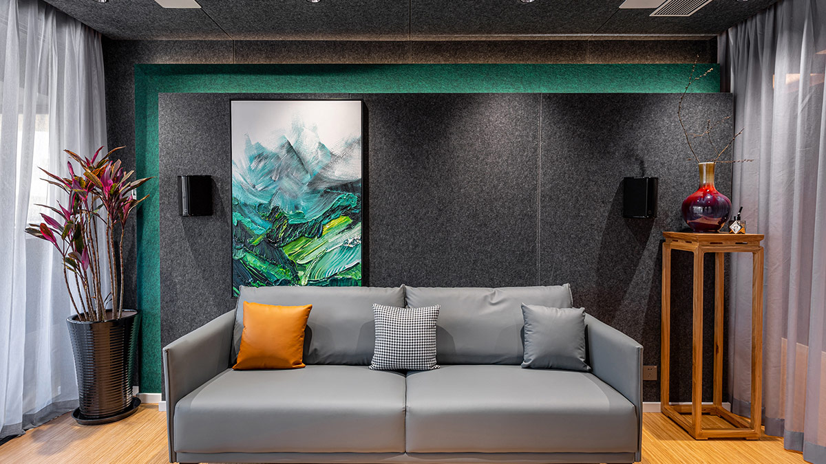 轻纱曼影客厅影院