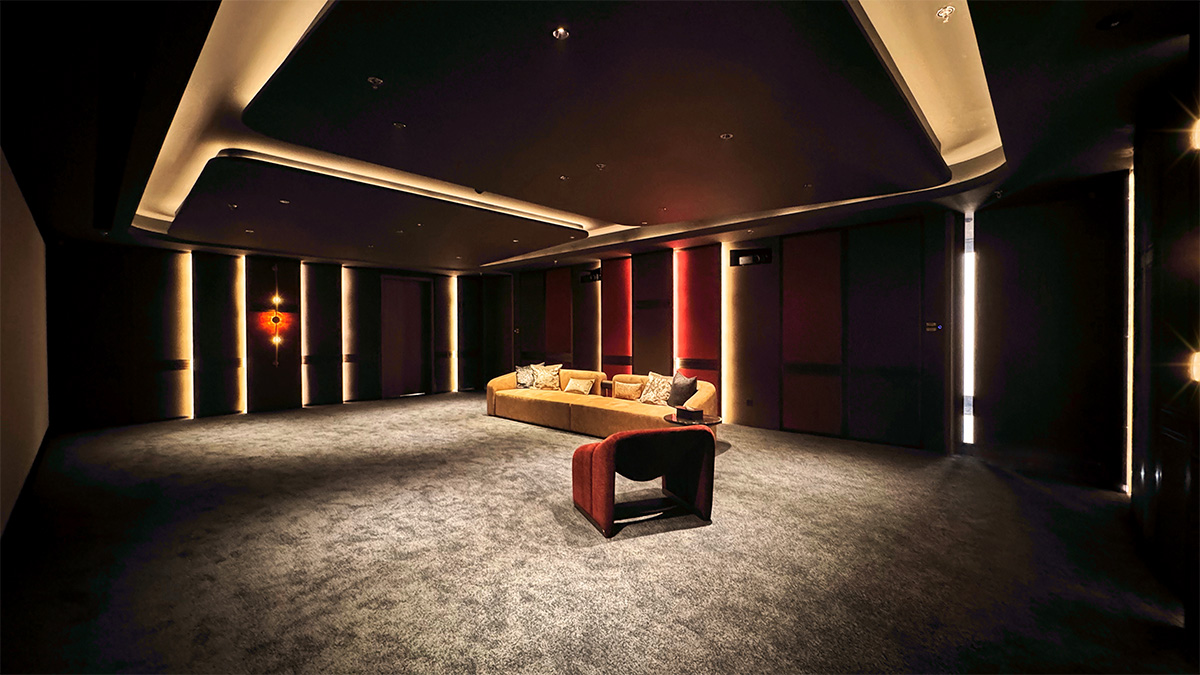 外滩BFC售楼处展示厅影院视听系统应用案例