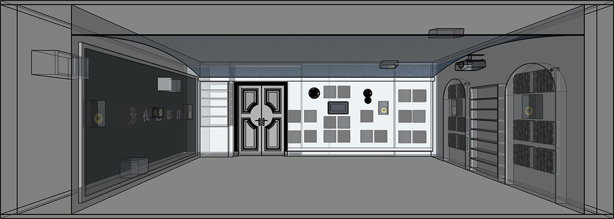 法式轻奢全景声影院 | 优雅与浪漫并存的&ldquo;艺术家&rdquo;