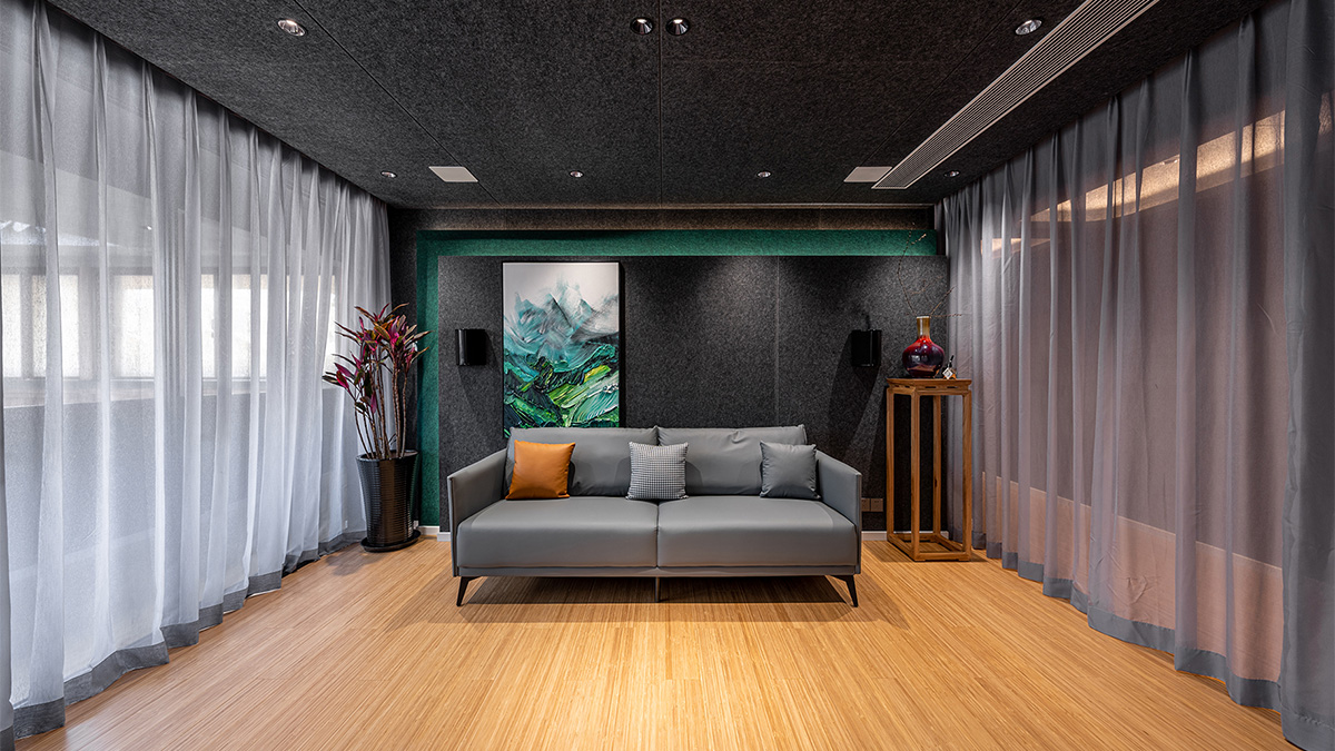 高颜值客厅影院